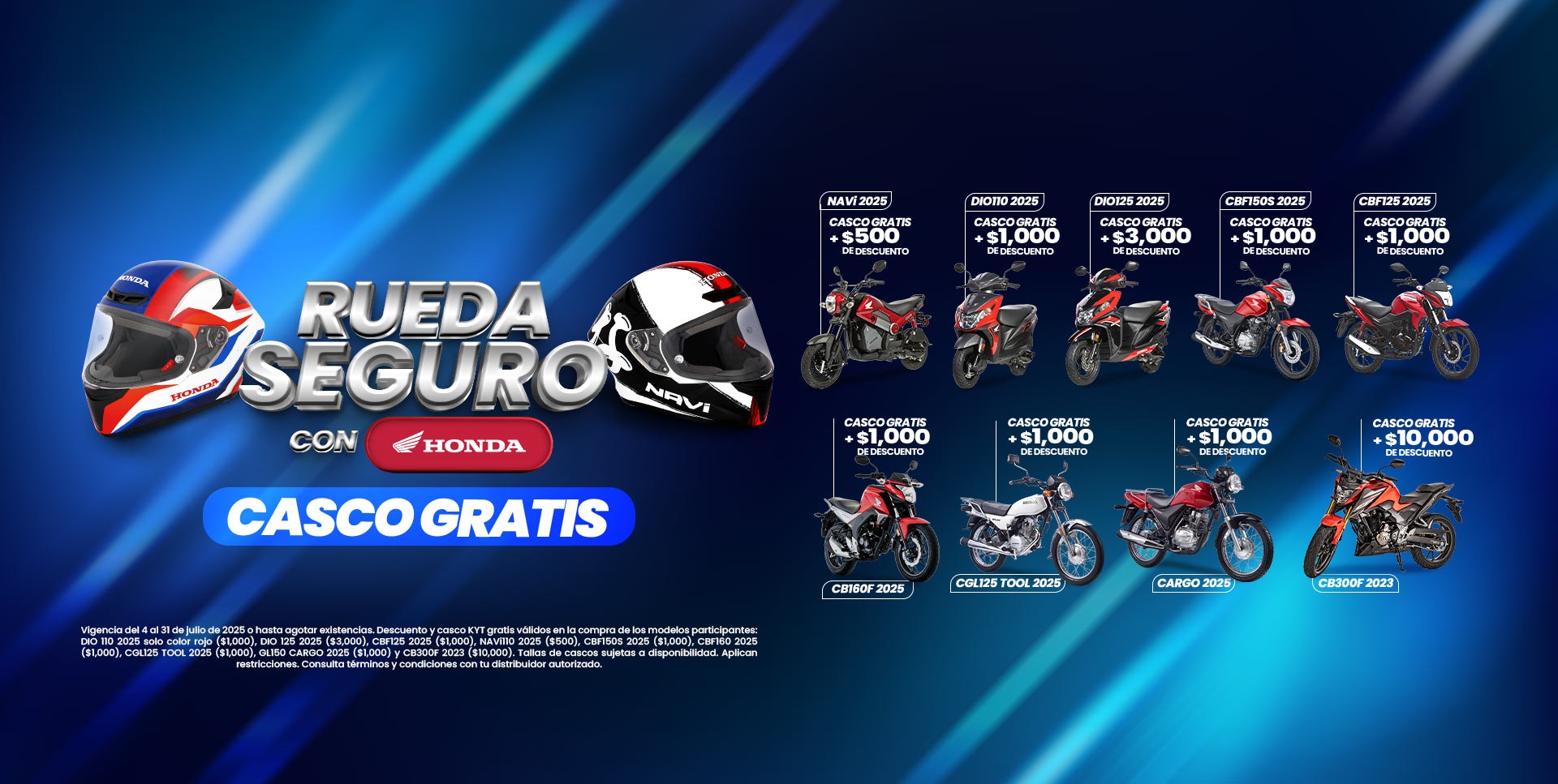 banner of Bonos rueda seguro julio 2025